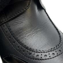 Load image into Gallery viewer, HERMES Derby Spicy Booties Black Leather Size 36H
