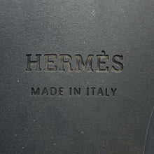 将图像加载到图库查看器中，HERMES Derby Spicy Booties Black Leather Size 36H
