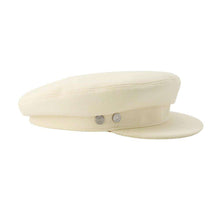 Load image into Gallery viewer, HERMES Vauban Cap Size 58 Ivory Cotton
