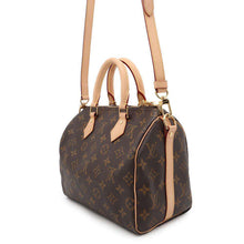 将图像加载到图库查看器中，LOUIS VUITTON Speedy Bandouliere BrownM46977 Monogram Size 25
