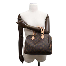 将图像加载到图库查看器中，LOUIS VUITTON Speedy Bandouliere BrownM46977 Monogram Size 25
