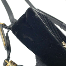 Load image into Gallery viewer, SAINT LAURENT PARIS Lou Belt Bag Black534817 Velvet Leather
