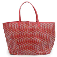 Load image into Gallery viewer, GOYARD Saint Louis Red PVC Leather Size GM
