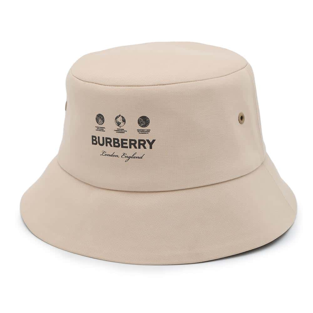 BURBERRY Bucket hat Size L Beige8063900 Cotton100%