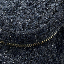 Load image into Gallery viewer, CHANEL Tweed 2WAY Shoulder Bag Black Tweed
