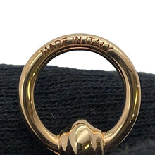 Load image into Gallery viewer, HERMES ScarfRing Bag Charm・Horse Bit Pink Gold Metal
