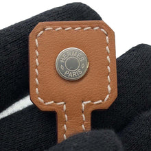 Load image into Gallery viewer, HERMES Key motif pin badge Gold Swift Leather Metal
