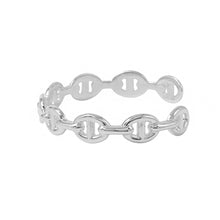Load image into Gallery viewer, HERMES Chaine d&#39;Ancre Bangle Size LG Silver SV925
