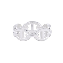 Load image into Gallery viewer, HERMES Chaine d'Ancre Anchene Ring Size PM/52 SV925
