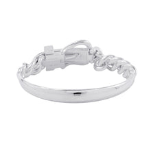 Load image into Gallery viewer, HERMES BoucleSellier Inflexible Bracelet Size GM/18 SV925
