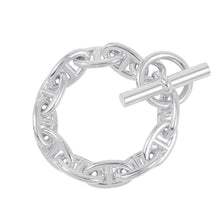 将图像加载到图库查看器中，HERMES Chaine d&#39;Ancre Bracelet 11 frames Size GM SV925
