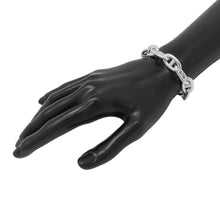 将图像加载到图库查看器中，HERMES Chaine d&#39;Ancre Bracelet 12 frames Size GM SV925

