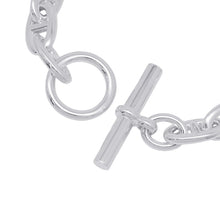 将图像加载到图库查看器中，HERMES Chaine d'Ancre Bracelet 15 frames Size GM SV925
