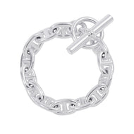 HERMES Chaine d'Ancre Bracelet 13 frames Size MM SV925