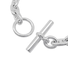 Load image into Gallery viewer, HERMES Chaine d&#39;Ancre Bracelet 17 frames Size MM SV925
