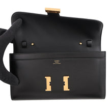 将图像加载到图库查看器中，HERMES Constance to Go Black Box Calf Leather
