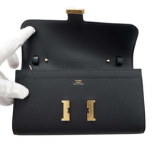 Load image into Gallery viewer, HERMES Constance Long to Go Black Epsom
