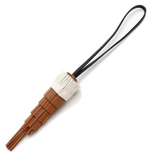 将图像加载到图库查看器中，HERMES Bag Charm Chouette Gold/Nata/Black/Pande Epice/White Lambskin Epsom Swift Leather
