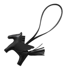 Load image into Gallery viewer, HERMES Rodeo Pegasus Black Lambskin Size PM
