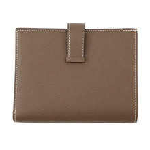 Load image into Gallery viewer, HERMES BEAN Compact Etoupe Veau Madame
