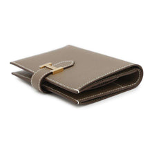 Load image into Gallery viewer, HERMES BEAN Compact Etoupe Madam
