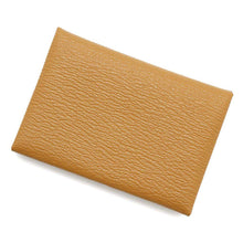 Load image into Gallery viewer, HERMES Calvi Duo Caramel Chevre Leather
