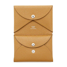 Load image into Gallery viewer, HERMES Calvi Duo Caramel Chevre Leather
