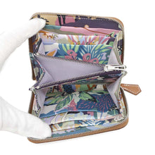 将图像加载到图库查看器中，HERMES Azap compact silk in Gold Epsom
