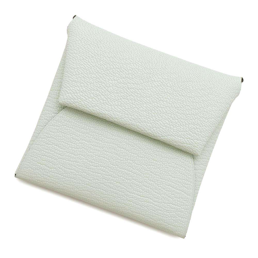 HERMES Bastia Verso VertPeppermint/VertMoyen Chevre Myzore Goatskin