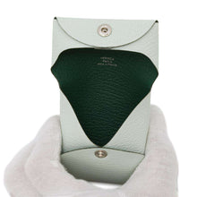 Load image into Gallery viewer, HERMES Bastia Verso VertPeppermint/VertMoyen Chevre Myzore Goatskin
