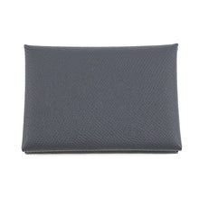 将图像加载到图库查看器中，HERMES Calvi Duo Ardoise Epsom
