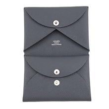 将图像加载到图库查看器中，HERMES Calvi Duo Ardoise Epsom
