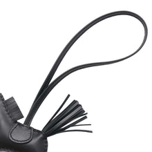 Load image into Gallery viewer, HERMES Rodeo Bag Charm Black Lambskin Size PM
