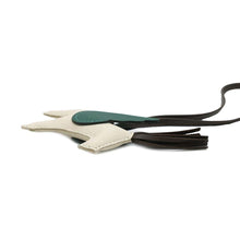 Load image into Gallery viewer, HERMES Rodeo Pegasus Craie/Chocolat/Vert Moyen Lambskin Swift Leather
