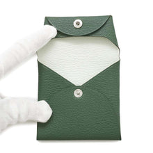 Load image into Gallery viewer, HERMES Bastia Verso Vert Moyen/Vert Fizz Chevre Myzore Goatskin
