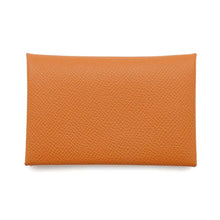 Load image into Gallery viewer, HERMES Calvi Orange Epsom
