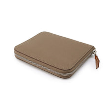 Load image into Gallery viewer, HERMES Azap compact silk in Etoupe Epsom
