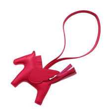 Load image into Gallery viewer, HERMES Rodeo Pegasus Framboise Lambskin Swift Leather Size PM
