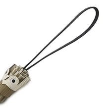 将图像加载到图库查看器中，HERMES Chouette Owl Bag Charm Nata/Beige Marfa/Black/Craie/Blanc Lambskin Epsom Swift Leather
