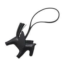 将图像加载到图库查看器中，HERMES Rodeo Pegasus Saw Black Black Lambskin
