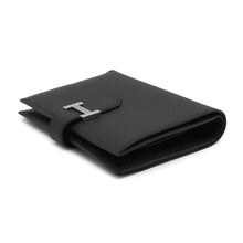 Load image into Gallery viewer, HERMES BEAN Compact Black Epsom
