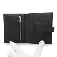 Load image into Gallery viewer, HERMES BEAN Compact Black Epsom
