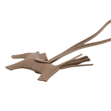 Load image into Gallery viewer, HERMES Rodeo Bag Charm Etoupe Lambskin Size PM

