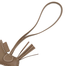 Load image into Gallery viewer, HERMES Rodeo Bag Charm Etoupe Lambskin Size PM
