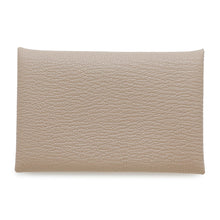 将图像加载到图库查看器中，HERMES Calvi Gris Tourterelle Chevre Myzore Goatskin
