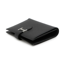 Load image into Gallery viewer, HERMES Bean compact Black Veau Madame
