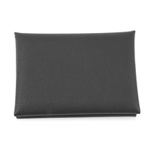将图像加载到图库查看器中，HERMES Calvi Duo Vert Mangrove Epsom
