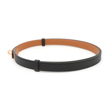 Load image into Gallery viewer, HERMES Kelly Belt Black Epsom
