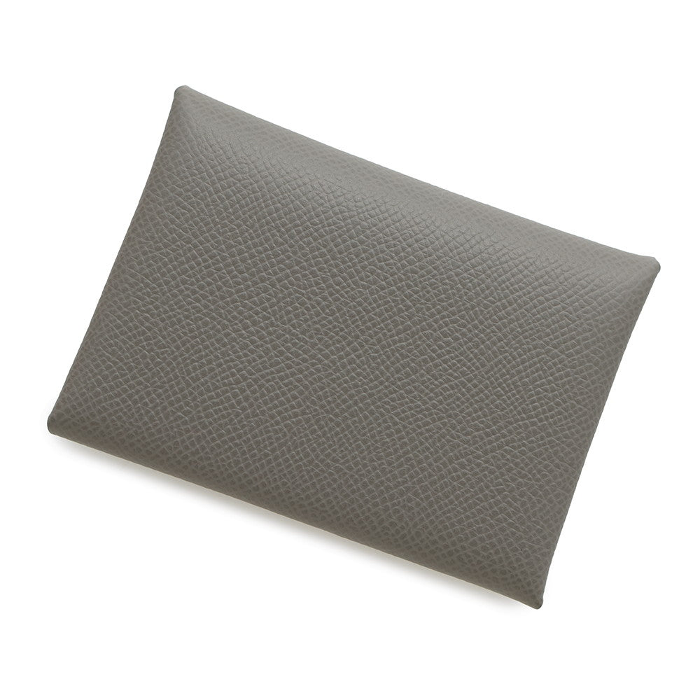 HERMES Calvi Duo Gris Meyer Epsom