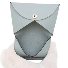 将图像加载到图库查看器中，HERMES Calvi Green Pantan Epsom
